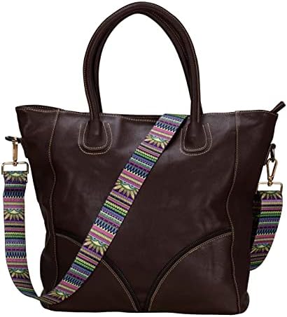 Cinta de crossbody zanqano para substituição de bolsas de guitarra ajustável tiras de bolsa de estilo multicolor