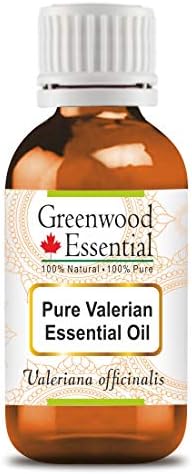 Greenwood Essential Pure Valerian Essential Oil Natural Terapêutico Vapor destilado 50ml