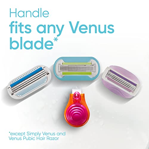 Gillette Venus Mini Razoras extra suaves para mulheres, inclui 1 Venus Mini Razor, 1 Razor Blade Recil, 1 caso de viagem