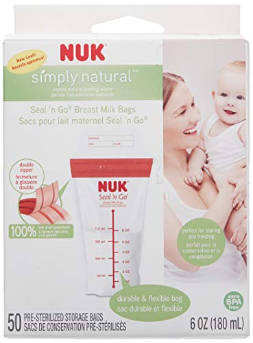 NUK SEAL N GO SACOS MAIORES MATORES, 200 CONTA