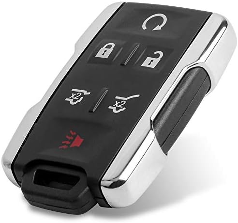 Tyranway Compatível com a chave do carro FOB TENAS DE ENTRADA CHAVE SUBSTITUIÇÃO FOB Chevy Tahoe 2014-2017/Suburban2014-2017/GMC YUKON 2014-2017 Controle remoto sem chave para M3N-3237100