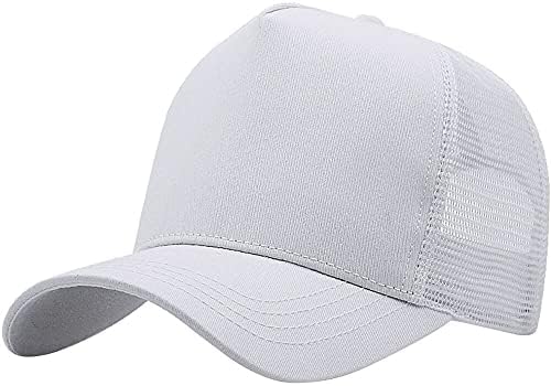XXL 62-65cm Mesh Hat Hat Hat 5 painéis Baseball Capinho de tamanho grande Capéu grande