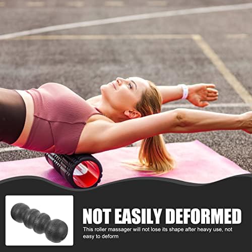 Besportble Pilates Equipamento Rolo de espuma Rolo muscular Muscle Roller Muscle Roller Relaxing Roller Rolo de ioga Rolo de tecidos profundos Rolo de condicionamento físico para massagem Exercício Roda de chirp