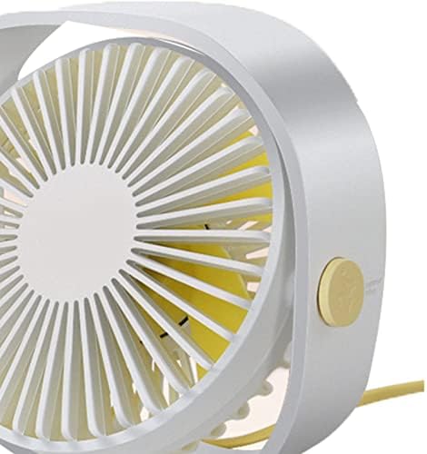 Shanrya usb desktop fã mudo ventilador portátil alta compatibilidade 3 velocidades para casa