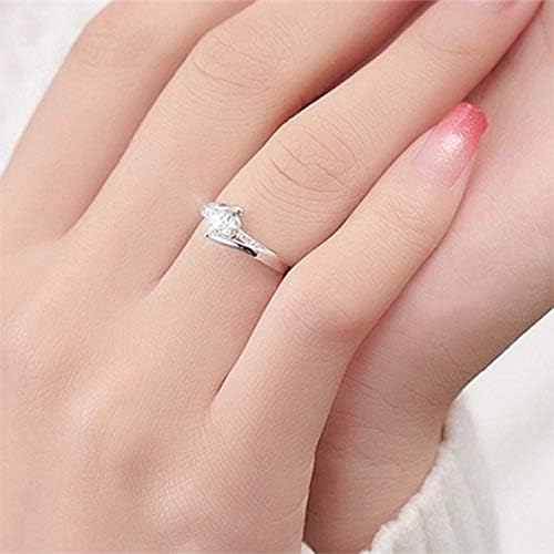 Jóias de cristal para adolescentes mulheres noivado de casamento tamanho 510 jóias com comemorar anéis de anéis celestes anéis celestes