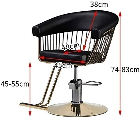 WFYW Classic Salon Chair para cabeleireiro de barbearia, cadeira de tatuagem barbeira beleza cadeira elevador elevador