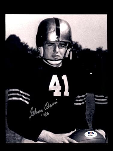 Glenn Davis PSA DNA assinou 1946 Heisman 8x10 Foto Autograph