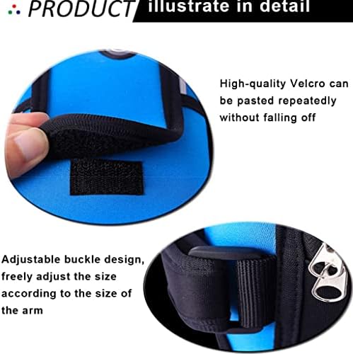 Werfds de 6 polegadas Bolsa de braçadeira esportiva Bolagem de jogging telefone ao ar livre Fitness Gym Brand Bolt Belt Belt
