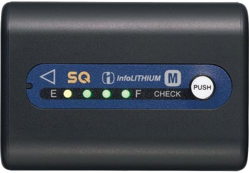 Sony NP-QM91D Bateria de íons de lítio para DCR-DVD101, 201, 301, SR1 e HDR-HC1 CAMcorders