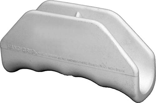 Swenco Handigrip PHG-100 Handelinha de plástico ergonômico branco, 10pk