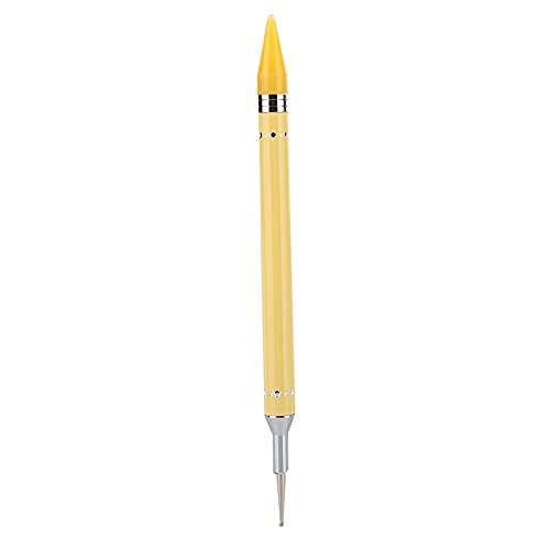 Pen de pontapé de pontapé duplo, pregos de esponja de esponja dupla ponta de unha desenho de pintura de caneta cor de cera de cera