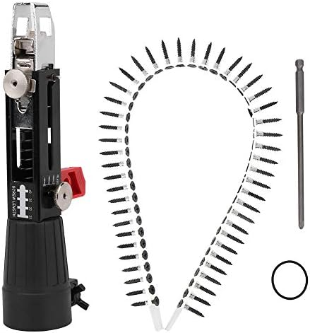 Adaptador de pistola de unhas em corrente, equipamento automático de aperto de parafuso elétrico, ferramenta automática