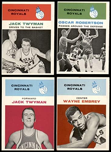 1961-62 Fleer Cincinnati Royals Team Cincinnati Royals VG Royals