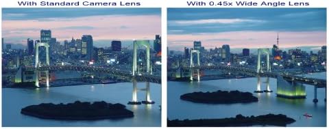 Óptica 0,43x de alta definição de lente de conversão de ampla angular para fujifilm finepix s9400w