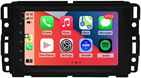 Rádio para Chevy Chevrolet Silverado Impala Tahoe GMC Acadia Sierra Yukon Android Estéreo 2006 2007 2008 2009 2010 2012 2012 2013 2014 Acessórios Navegação Build in Wireless CarPlay Câmera grátis