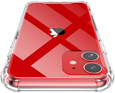 Capa do iPhone 11 de SHAMO, tampa de absorção de choque anti-arranhão cristalina, pára-choque de TPU com cantos reforçados