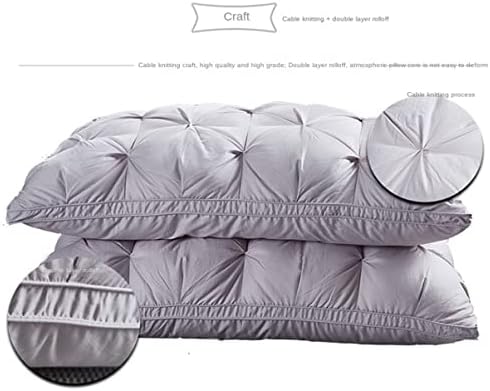 N/um travesseiro de fibra de poliéster de algodão macio e confortável para dormir travesseiro de travesseiro cor núcleo de travesseiro de travesseiro de pescoço de pescoço