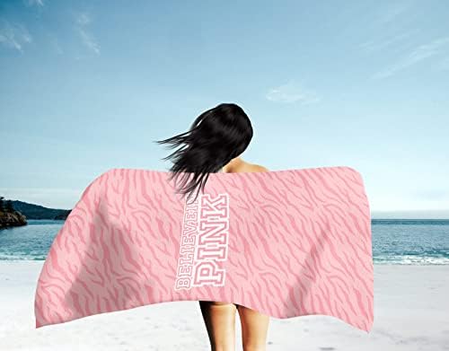 Lazy Otter grande toalha de praia de grandes dimensões Design de moda de leopardo 3 pacote