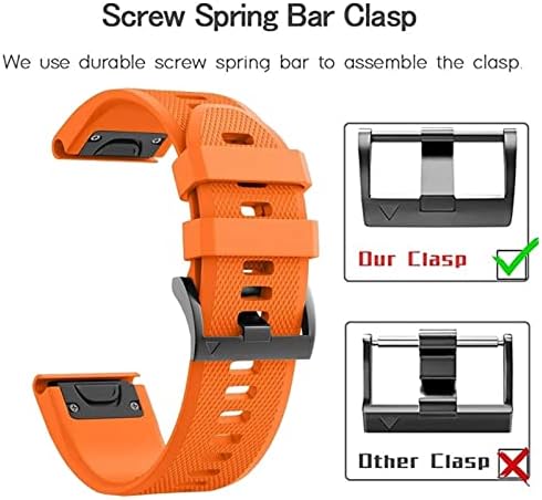 Bedcy Smart Watch Band Strap for Garmin Fenix ​​7 7x 6 6x 5x 5 3HR 935 945 Corrente de liberação rápida Pulparelete de silicone Bandeira