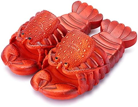Chinelos de lagosta para mulheres e homens | lagostas slides | Chinelos de lagosta | Sandálias de lagosta | sandálias de banheiro |