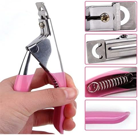 TJLSS Cutter de unha Profissional Clippers de unhas reta Edge acrílico Clipper Dicas Manicure Cutter GUILLOTINE CUTO FALSE PERNOS FALSO