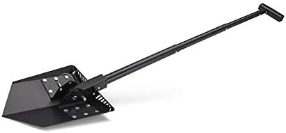 DMOS Delta Pro Shovel American Made - todos colapsíveis de alumínio, dobráveis, ferramenta de sobrevivência de 3 posição,