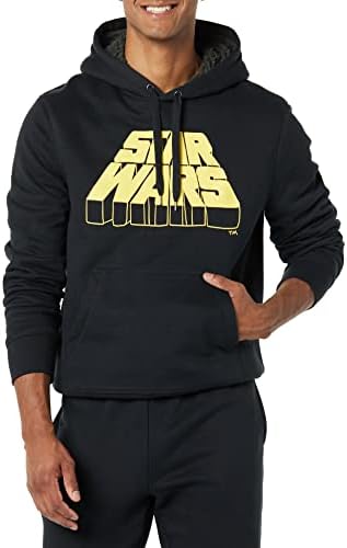 Essentials Men's Disney | Marvel | Star Wars Sherpa Pullover com moletom de moletom com moletom