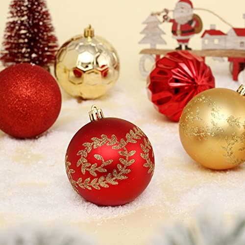 Decorações penduradas no Natal, enfeites de árvore de Natal, enfeites de natal, árvores de Natal - Bolas de decoração