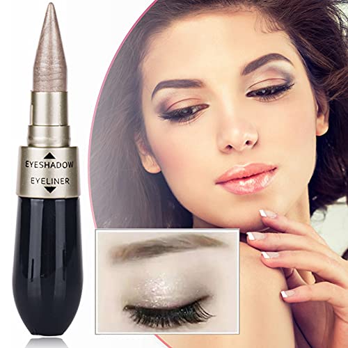 Dispy do delineador de lápis dupla de ponta-de-líquido de extremidade líquida de ponta líquida 2 em 1 Multifuncional Fácil de usar Presente de maquiagem para iniciantes 9ml Eyelashes e adesivos de delineador