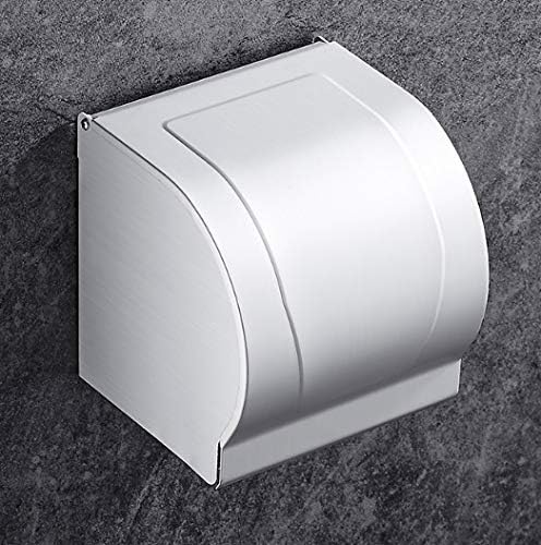 Suporte de papel higiênico Landua, feito em aço inoxidável conciso com acessórios de banheiro de banheiro de prateleira do telefone