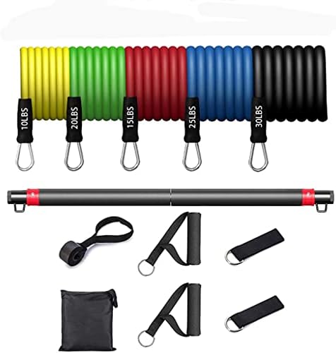 ZLXDP Treino de corpo inteiro portátil All-in-One Fitness Settle Destrend Equiped Equipment Pilates Workout Resistance Bands