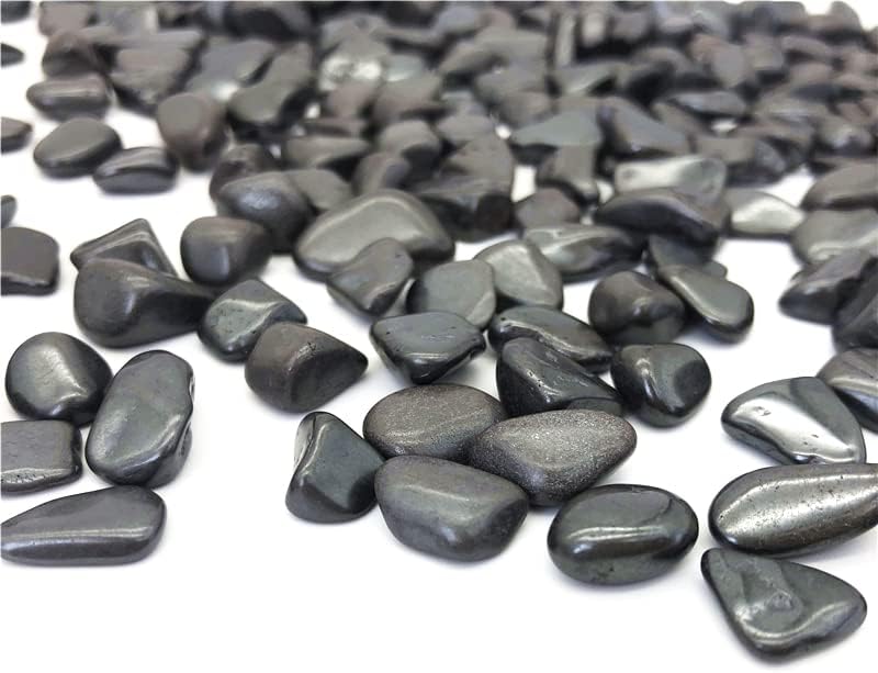 Ertiujg husong306 50g hematita natural caiu pedras de cristal polido decoração de cura de reiki cálculos e minerais de