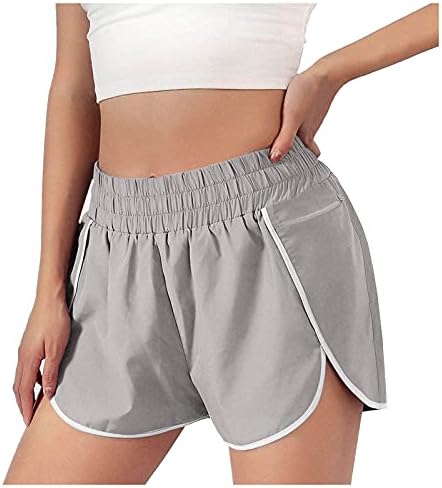 Shorts femininos de shorts femininos para mulheres de verão yoa g shorts com bolsos shorts scrunch shorts itens abaixo de 5 dólares