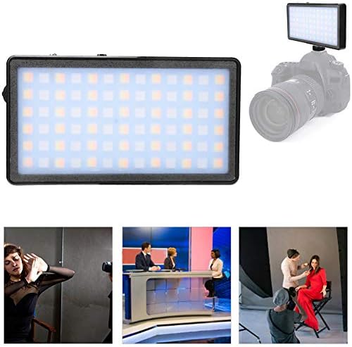 10b 2500-7000k 7-Color Dimmable Video Light Efeitos com tipo de porta de porta LED Light Light Video Iluminação para filmagens