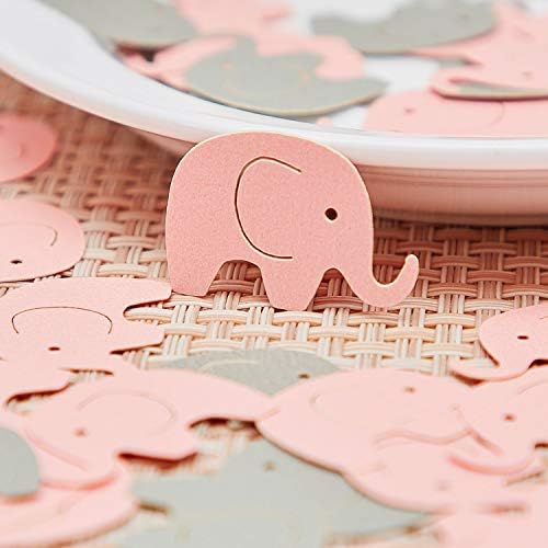 600 peças Elephant confetti elephant papel recortes