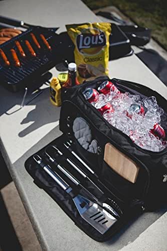 Time de piquenique NCAA Unisex-Adult NCAA BBQ Kit Grill e Cooler