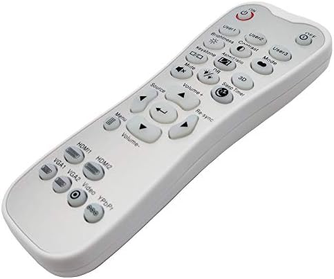 INTECHING BR-3003B Projector Remote Control for Optoma GT1080Darbee, GT1080, HD141X, HD142X, HD143X, HD144X, HD26BR, HD27,