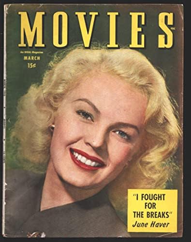 Filmes 3/1946-June Haver-Ronald Reagan-Ginger Rogers-Rita Hayworth-Gregory Peck-film ads-star pix vg