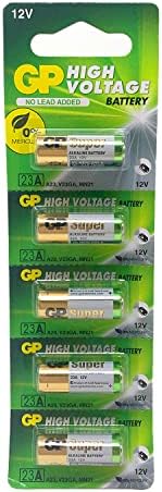 Baterias alcalinas de alta tensão GP - 23 AE 12V