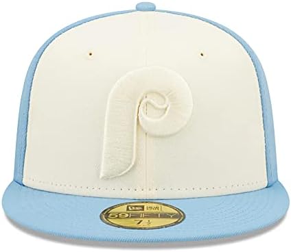 New Era Philadelphia Phillies 59Fifty 1980 World Series Patch Tonal Cap, 2tone Hat