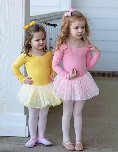 Zaclotre Girls Ballet Skirted Scorreted Scorreteado com Tutus Skirt Dance Dress Dress Ballerina Roupfits