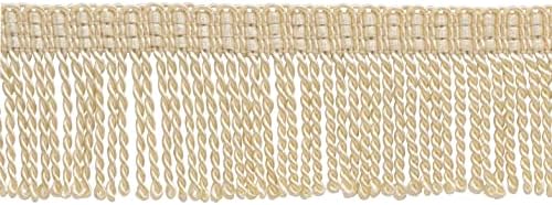 2 BASIC FINE BULHOL FRINGE / FLAND GOLD SOLID FG 10 YARDS