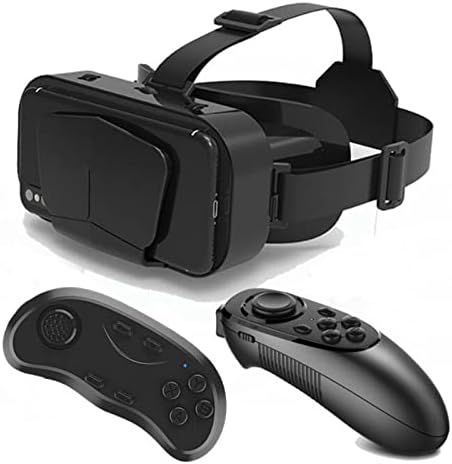 Fone de ouvido nuopaiplus vr, capacete de óculos de tela gigante da caixa de realidade virtual 3D para 4,7-7 smartphone, óculos/óculos