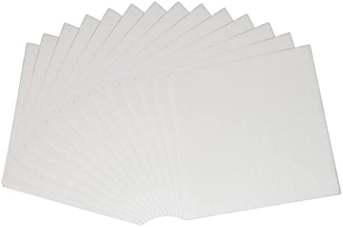 Meetroot 50 folhas de papel de forno de forno de microondas 3,2 polegadas x 3,2 polegadas