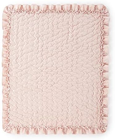 Levtex Baby - Heritage Berço de berço Conjunto - Conjunto de viveiros de bebês - Veludo de blush - Rich Velvet - Conjunto de 4 peças