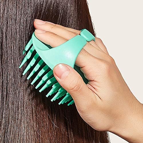 Rygrzj Head Massage Shampoo Brush Produtos de banheiro Plástico lavar cabelo lavagem macia pente de pente de pente de couro cabeludo