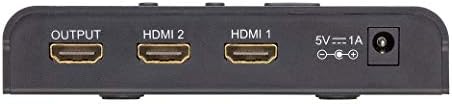 Switch Seletor HDMI: 2 em 1 out