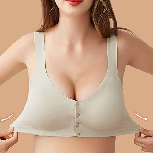 Ladies grávidas Cami Tank Underwear Top Bralettes Lingeries Roupa Destaca Roupa Destaca Botão Fechamento Front 2023 SA