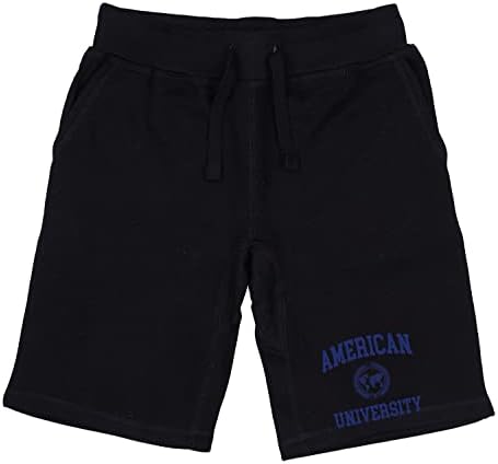 American University Eagles Seal College College Fleece Treating Shorts