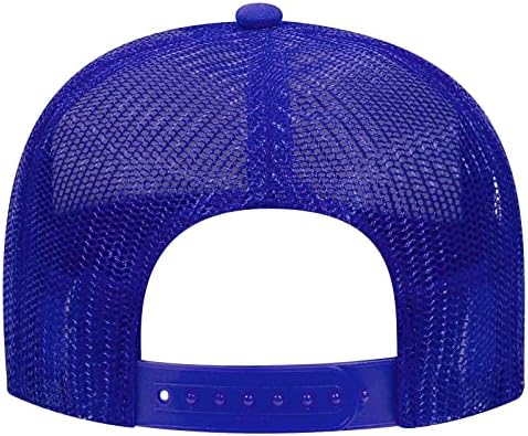 Otto atacado 12 x tampa 5 painel Mid Perfil Mesh Back Trucker Hat